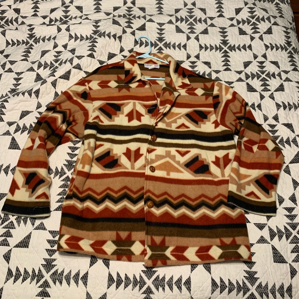 Tribal Fleece Coat